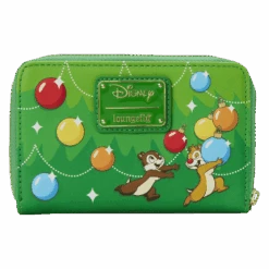 Loungefly Disney Chip And Dale Ornaments Ziparound Wallet 8 Loungefly Disney Chip And Dale Ornaments Ziparound Wallet -Loungefly WDWA2352 LFDISNEYCHIPANDDALEORNAMENTSZIPAROUNDWALLET0173BACK