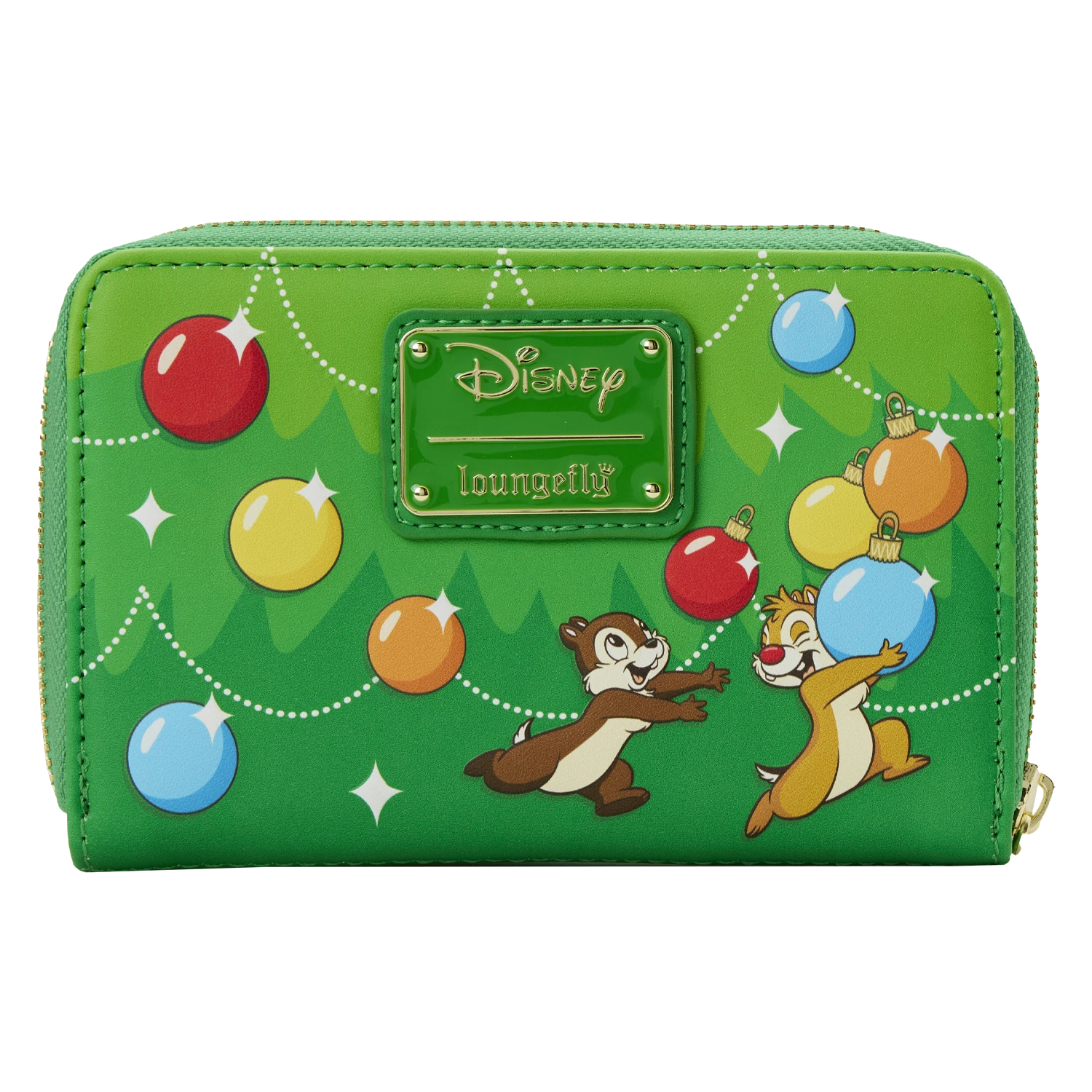Loungefly Disney Chip And Dale Ornaments Ziparound Wallet 5 Loungefly Disney Chip And Dale Ornaments Ziparound Wallet - Image 3