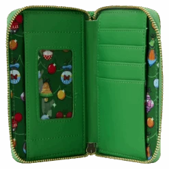 Loungefly Disney Chip And Dale Ornaments Ziparound Wallet 9 Loungefly Disney Chip And Dale Ornaments Ziparound Wallet -Loungefly WDWA2352 LFDISNEYCHIPANDDALEORNAMENTSZIPAROUNDWALLET0176INSIDE