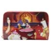 Loungefly Disney Beauty And The Beast Fireplace Scene Ziparound Wallet -Loungefly WDWA2362 LFDISNEYBEAUTYANDTHEBEASTFIREPLACESCENEZIPAROUNDWALLET1580FRONT