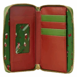 Loungefly Disney Mickey Minnie Hot Cocoa Fireplace Ziparound Wallet -Loungefly WDWA23 3