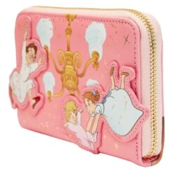 Loungefly Disney Peter Pan You Can Fly 70th Anniversary Ziparound Wallet -Loungefly WDWA2450 LFDISNEYPETERPANYOUCANFLY70THANNIVERSARYZIPAROUNDWALLET3363SIDE