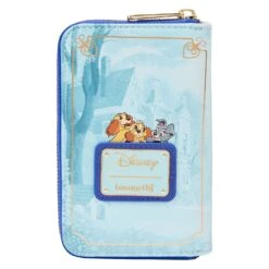 Loungefly Disney Lady And The Tramp Classic Book Ziparound Wallet -Loungefly WDWA2465 LFDISNEYLADYANDTHETRAMPCLASSICBOOKZIPAROUNDWALLET0895BACK