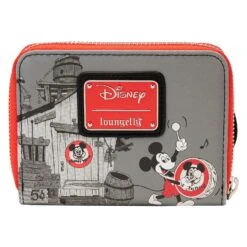 Loungefly Disney 100th Mickey Mouse Club Ziparound Wallet -Loungefly WDWA2472 LFDISNEY100THMICKEYMOUSECLUBZIPAROUNDWALLET0022BACK