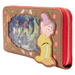 Loungefly Disney Snow White Lenticular Princess Series Ziparound Wristlet -Loungefly WDWA2539 LFDISNEYSNOWWHITELENTICULARPRINCESSSERIESZIPAROUNDWALLET0087SIDE