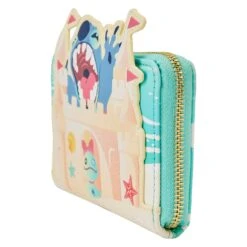 Loungefly Disney Stitch Sandcastle Beach Surprise Ziparound Wallet -Loungefly WDWA2563 LFDISNEYSTITCHSANDCASTLEBEACHSURPRISEZIPAROUNDWALLET1SIDE