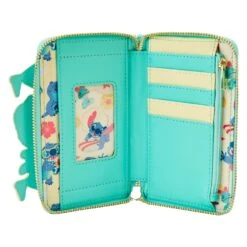Loungefly Disney Stitch Sandcastle Beach Surprise Ziparound Wallet -Loungefly WDWA2563 LFDISNEYSTITCHSANDCASTLEBEACHSURPRISEZIPAROUNDWALLET3INSIDE