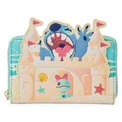 Loungefly 14 Loungefly Disney Stitch Sandcastle Beach Surprise Ziparound Wallet