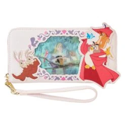 Loungefly Disney Sleeping Beauty Princess Lenticular Series Wristlet Wallet -Loungefly WDWA2598 LFDISNEYSLEEPINGBEAUTYPRINCESSLENTICULARSERIESWRISTLET2186FRONT