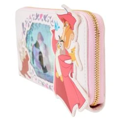 Loungefly Disney Sleeping Beauty Princess Lenticular Series Wristlet Wallet -Loungefly WDWA2598 LFDISNEYSLEEPINGBEAUTYPRINCESSLENTICULARSERIESWRISTLET2187SIDE