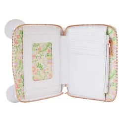 Loungefly Disney Winnie The Pooh Cosplay Folk Floral Ziparound Wallet -Loungefly WDWA2599 LFDISNEYWINNIETHEPOOHFOLKFLORALZIPAROUNDWALLET1918INSIDE