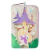 Loungefly Disney Tangled Rapunzel Swinging From Tower Ziparound Wallet -Loungefly WDWA2608 LFDISNEYTANGLEDRAPUNZELSWINGINGFROMTOWERZIPAROUNDWALLET1679FRONT