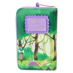 Loungefly Disney Tangled Rapunzel Swinging From Tower Ziparound Wallet -Loungefly WDWA2608 LFDISNEYTANGLEDRAPUNZELSWINGINGFROMTOWERZIPAROUNDWALLET1682BACK