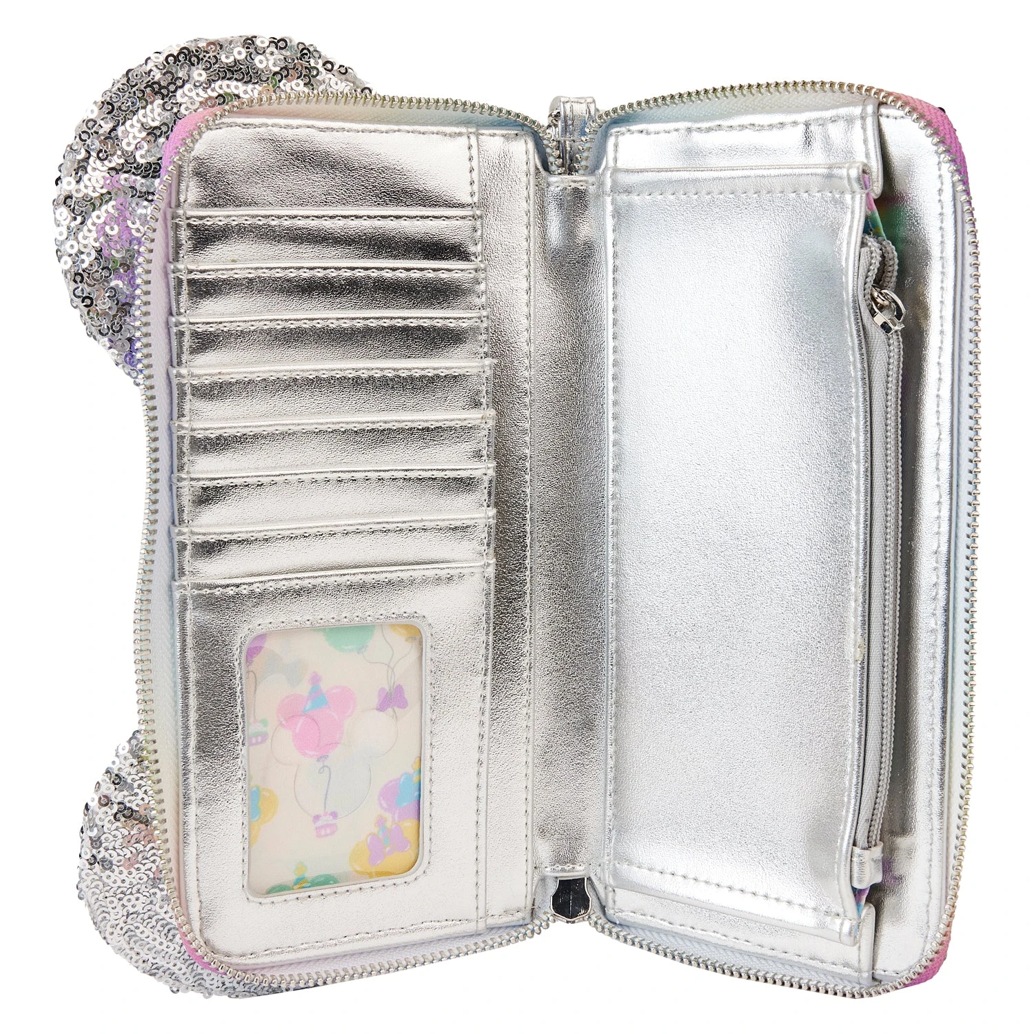 Loungefly Disney Mickey And Friends Birthday Celebration Ziparound Wallet 6 Loungefly Disney Mickey And Friends Birthday Celebration Ziparound Wallet - Image 4