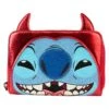 Loungefly Disney Stitch Devil Cosplay Ziparound Wallet -Loungefly WDWA2627 LFDISNEYDEVILSTITCHCOSPLAYZIPAROUNDWALLET2719FRONT