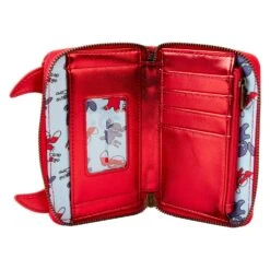 Loungefly Disney Stitch Devil Cosplay Ziparound Wallet -Loungefly WDWA2627 LFDISNEYDEVILSTITCHCOSPLAYZIPAROUNDWALLET2722INSIDE