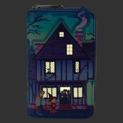 Loungefly Disney Hocus Pocus Sanderson Sisters House Glow Zip Around Wallet -Loungefly WDWA2630 LFDISNEYHOCUSPOCUSSANDERSONSISTERSHOUSEZIPAROUNDWALLET2674GLOW