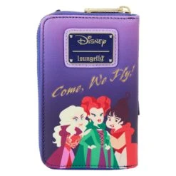 Loungefly Disney Hocus Pocus Sanderson Sisters House Glow Zip Around Wallet -Loungefly WDWA2630 LFDISNEYHOCUSPOCUSSANDERSONSISTERSHOUSEZIPAROUNDWALLET2676BACK