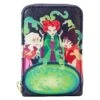 Loungefly Disney Hocus Pocus Sanderson Sisters Cauldron Glow Accordion Wallet -Loungefly WDWA2631 LFDISNEYHOCUSPOCUSSANDERSONSISTERSCAULDRONACCORDIONWALLET2668FRONT