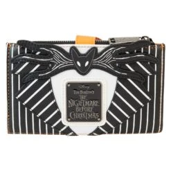 Loungefly Disney The Nightmare Before Christmas Jack Pumpkin Head Wallet -Loungefly WDWA2644 LFDISNEYNIGHTMAREBEFORECHRISTMASJACKPUMPKINHEADWALLET2543BACK