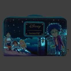 Loungefly Disney Hocus Pocus Poster Glow Zip-Around Wallet -Loungefly WDWA2648 LFDISNEYHOCUSPOCUSPOSTERZIPAROUNDWALLET2467GLOW2
