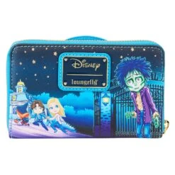 Loungefly Disney Hocus Pocus Poster Glow Zip-Around Wallet -Loungefly WDWA2648 LFDISNEYHOCUSPOCUSPOSTERZIPAROUNDWALLET2469BACK