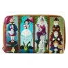 Loungefly Disney Haunted Mansion Portraits Ziparound Wallet -Loungefly WDWA2666 LFDISNEYHAUNTEDMANSIONPORTRAITSZIPAROUNDWALLET3359FRONT