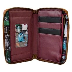 Loungefly Disney Haunted Mansion Portraits Ziparound Wallet -Loungefly WDWA2666 LFDISNEYHAUNTEDMANSIONPORTRAITSZIPAROUNDWALLET3362INSIDE