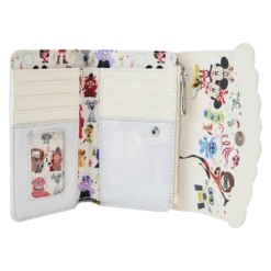Loungefly Disney 100 Celebration Cake Wallet -Loungefly WDWA2668 LFDISNEY100CELEBRATIONCAKEWALLET3461INSIDE
