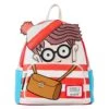 Loungefly Where's Waldo Cosplay Mini Backpack -Loungefly WHWBK0001 LFWHERESWALDOCOSPLAYMINIBACKPACK1750FRONT