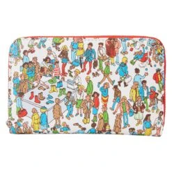 Loungefly Where's Waldo AOP Ziparound Wallet