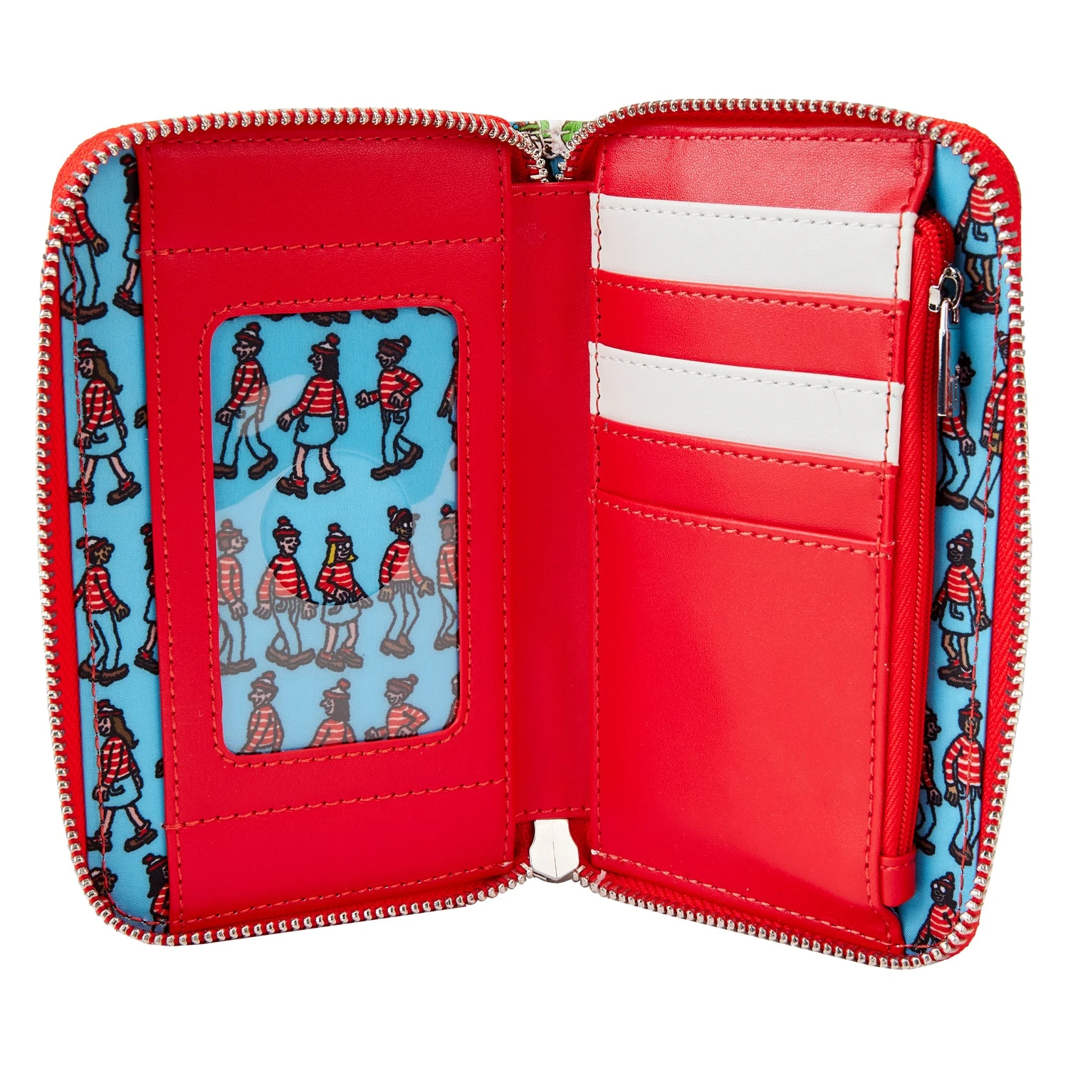 Loungefly Where's Waldo AOP Ziparound Wallet 6 Loungefly Where's Waldo AOP Ziparound Wallet - Image 4