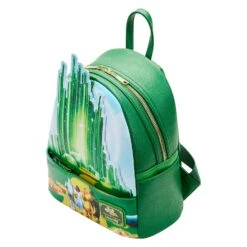 Loungefly Warner Bros Wizard Of Oz Emerald City Mini Backpack -Loungefly WOZBK0010 LFWBWIZARDOFOZEMERALDCITYMINIBACKPACK1665QUARTER