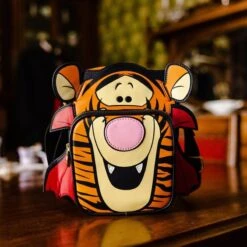 Loungefly Disney Winnie The Pooh Tigger Vampire Cosplay Passport Bag -Loungefly WinniethePoohTiggerVampireCosplayPassportBag hi res 1