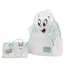 Loungefly Universal Casper The Friendly Ghost Let's Be Friends Ziparound Wallet -Loungefly casper loungefly 3