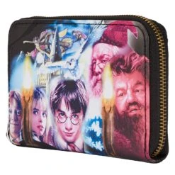 Loungefly Harry Potter Sorcerer's Stone Ziparound Wallet -Loungefly hpwa0122 lfhpscorcerersstoneziparoundwallet side 030