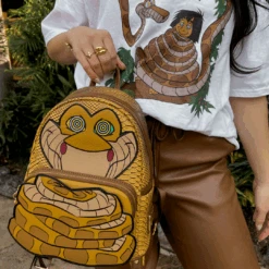 Loungefly X Merch Ventures Exclusive Disney Jungle Book Kaa Cosplay Mini Backpack -Loungefly image 89e484a6 b2aa 4868 b6c6 ccb4ffb9881c