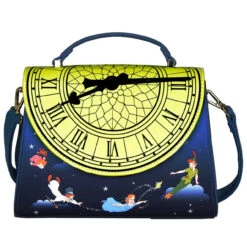 Loungefly Disney Peter Pan Glow Clock Crossbody -Loungefly medium b1c274a2 93b9 4cd8 beaf 8