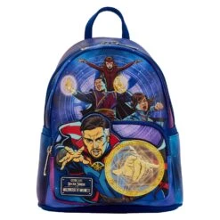 Loungefly Marvel Dr Strange Multiverse Mini Backpack -Loungefly mvbk0183 lfmarveldrstrangemultiverseminibackpack front 094