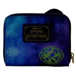 Loungefly Marvel Dr Strange Multiverse Ziparound Wallet -Loungefly mvwa0162 lfmarveldrstrangemultiversewallet backglow 060