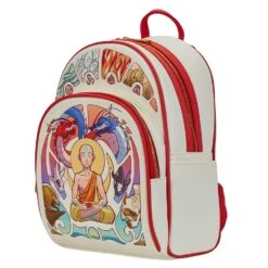 Loungefly Avatar Aang Glow-in-the-Dark Meditation Mini Backpack -Loungefly nicbk0042 lfavataraangmeditationminibackpack side 063