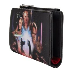 Loungefly Star Wars Prequel Trilogy Flap Wallet -Loungefly stwa0182 lfstarswarsttrilogy2flapwallet 018side