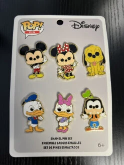 LOUNGEFLY Funko Disney Sensational 6 Enamel Pop! Pin 6-Pack Set