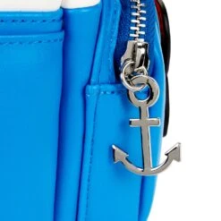 Loungefly Disney Donald Duck Cosplay Mini Backpack -Loungefly wdbk2207 lfdisneydonaldduckcosplayminibackpack zipperpull 053