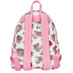 Loungefly Disney Princess Tattoo AOP Mini Backpack -Loungefly wdbk2216 lfdisneyprincesstattooaopminibackpack back 030