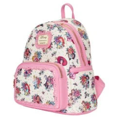 Loungefly Disney Princess Tattoo AOP Mini Backpack -Loungefly wdbk2216 lfdisneyprincesstattooaopminibackpack side 029