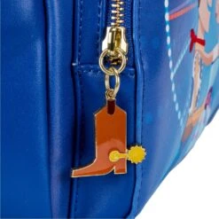 Loungefly Pixar Moment Toy Story Woody Bo Peep Mini Backpack -Loungefly wdbk2218 lfpixarmomenttoystorywoodybopeepbackpack zipperpull 046