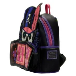 Loungefly Disney Villains Princess And The Frog Dr. Facilier Glow And Lenticular Mini Backpack -Loungefly wdbk2231 lfdisneypatfdrfacilerlenicularminibackpack 132side