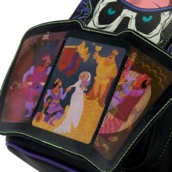 Loungefly Disney Villains Princess And The Frog Dr. Facilier Glow And Lenticular Mini Backpack -Loungefly wdbk2231 lfdisneypatfdrfacilerlenticularminibackpack 063lenticulardetail