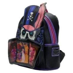 Loungefly Disney Villains Princess And The Frog Dr. Facilier Glow And Lenticular Mini Backpack -Loungefly wdbk2231 lfdisneypatfdrfacilerlenticularminibackpack 068fulllenticular2